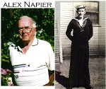 Mr. Napier as a veteran and as a sailor.