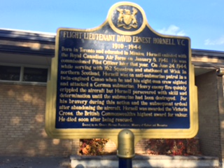 David Hornell Plaque