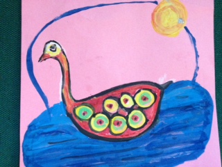 Morrisseau inspired art