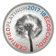 Certified Platinum Eco School 2017 - 2018