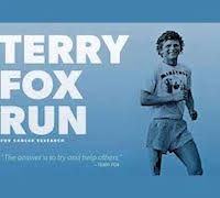Graphic Image Reading Terry Fox Run