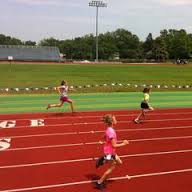 kids on running track