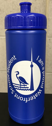 Proud Waterfront School Student Water Bottle
