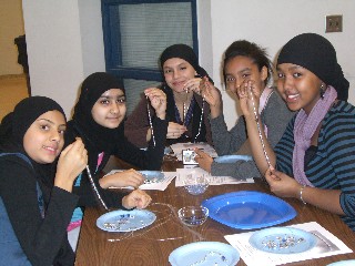students in Jewelry class