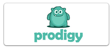 button for Prodigy website