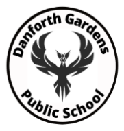 Danforth Gardens Wrap Logo