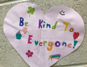 Be kind to everyone student heart