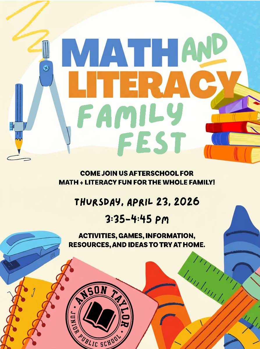 Math & Literacy Family Fest Flyer