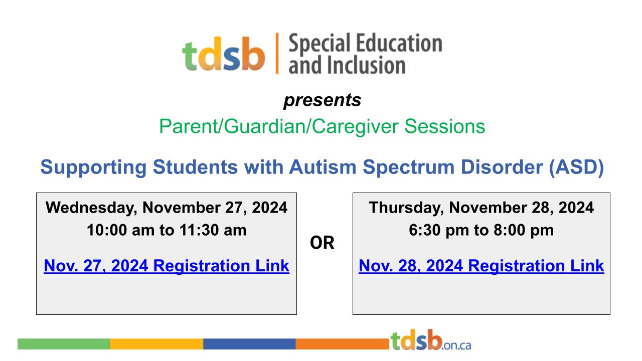 Flyer for Special Education&Inclusion Parent Session Nov 2024.pptx