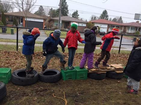 students having fun