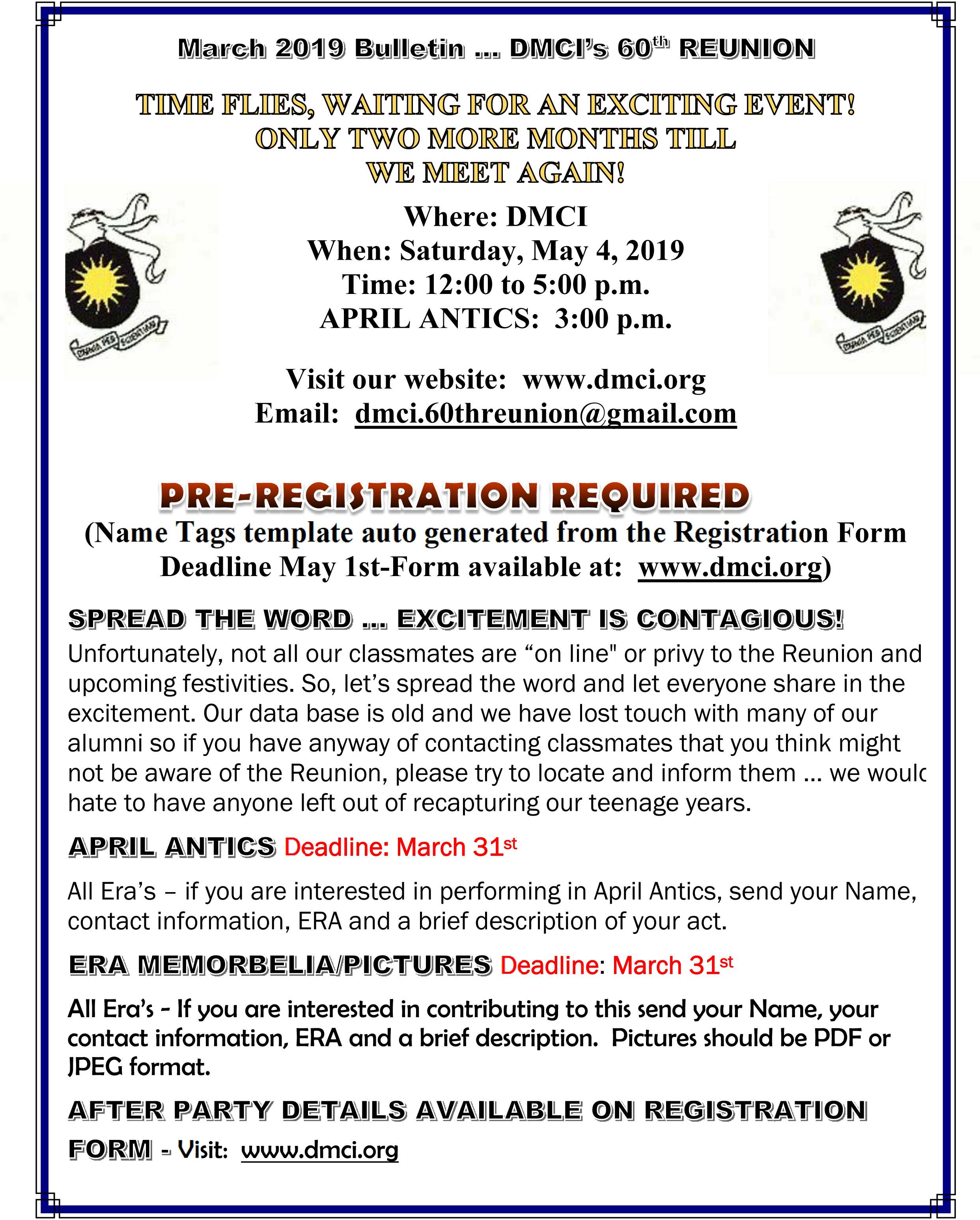 March 2019 Bulletin