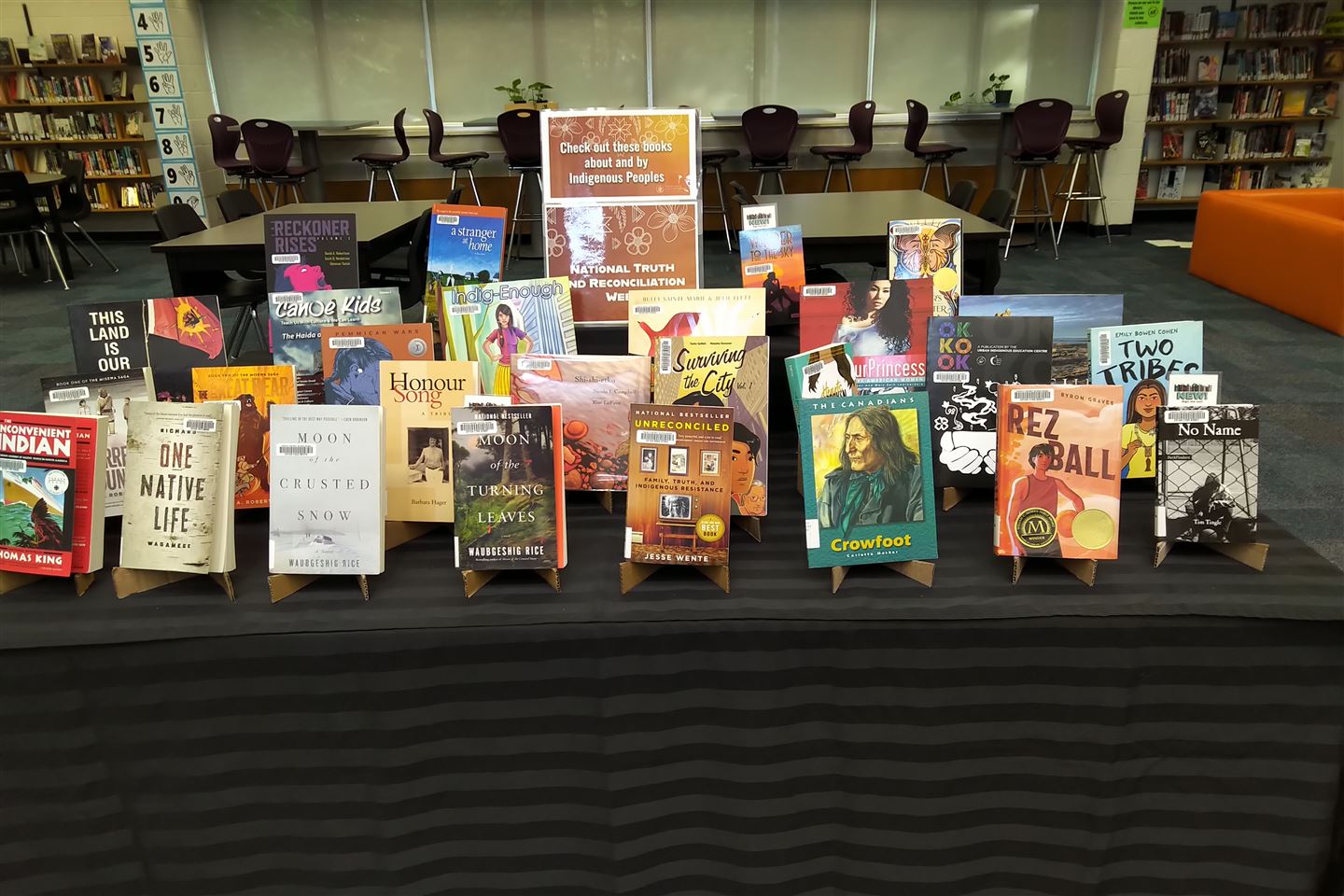 Truth & Reconciliation Book Display