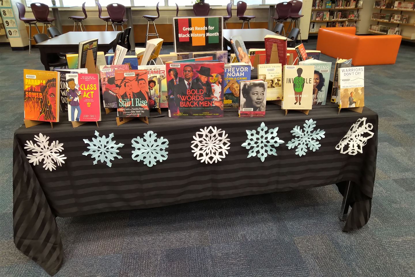 Black History Month Book Display