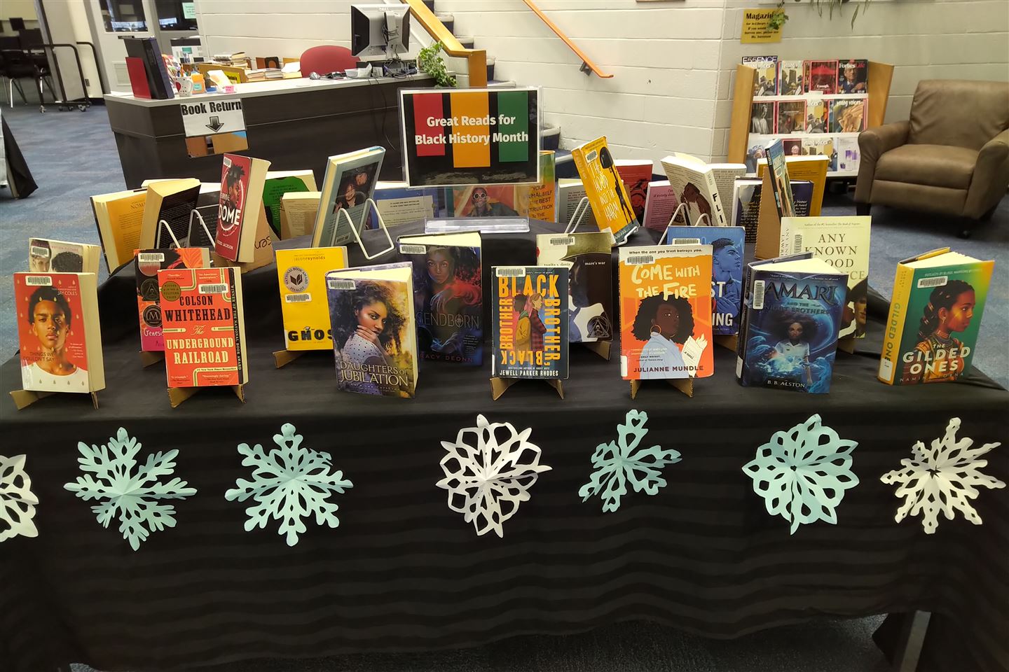 Black History Month Book Display 2