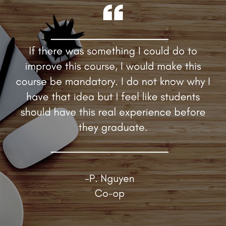 Quote from Student