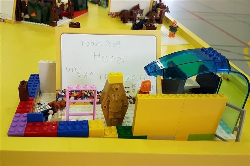 Lego Hotel Under Renovation