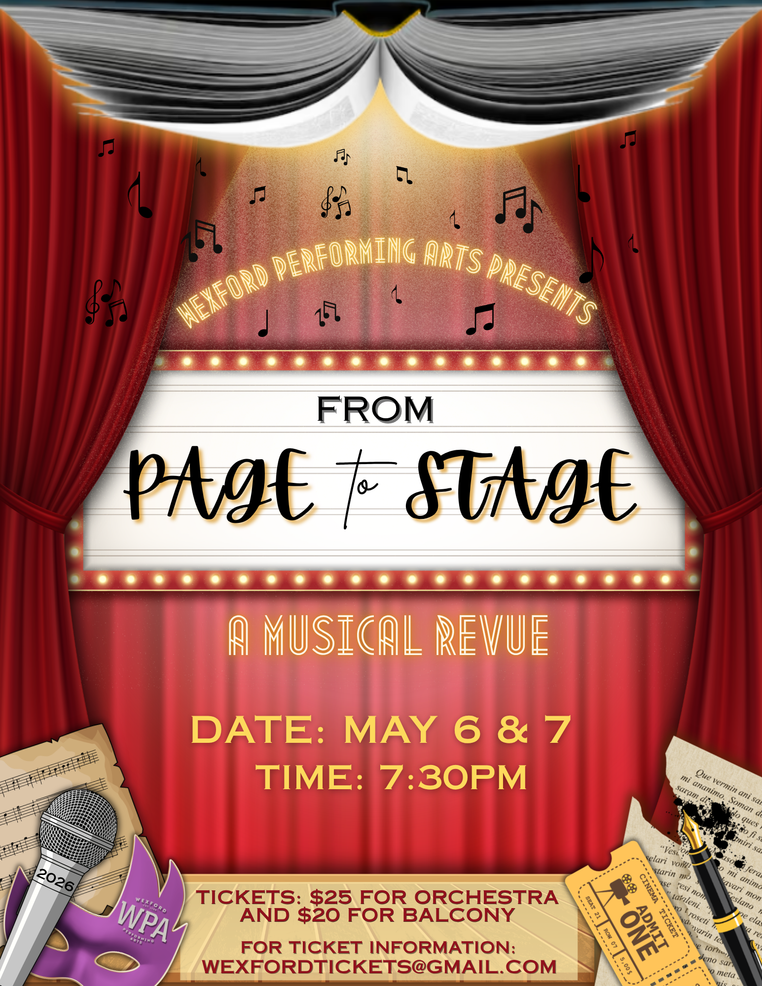 From Page to Stage Poster