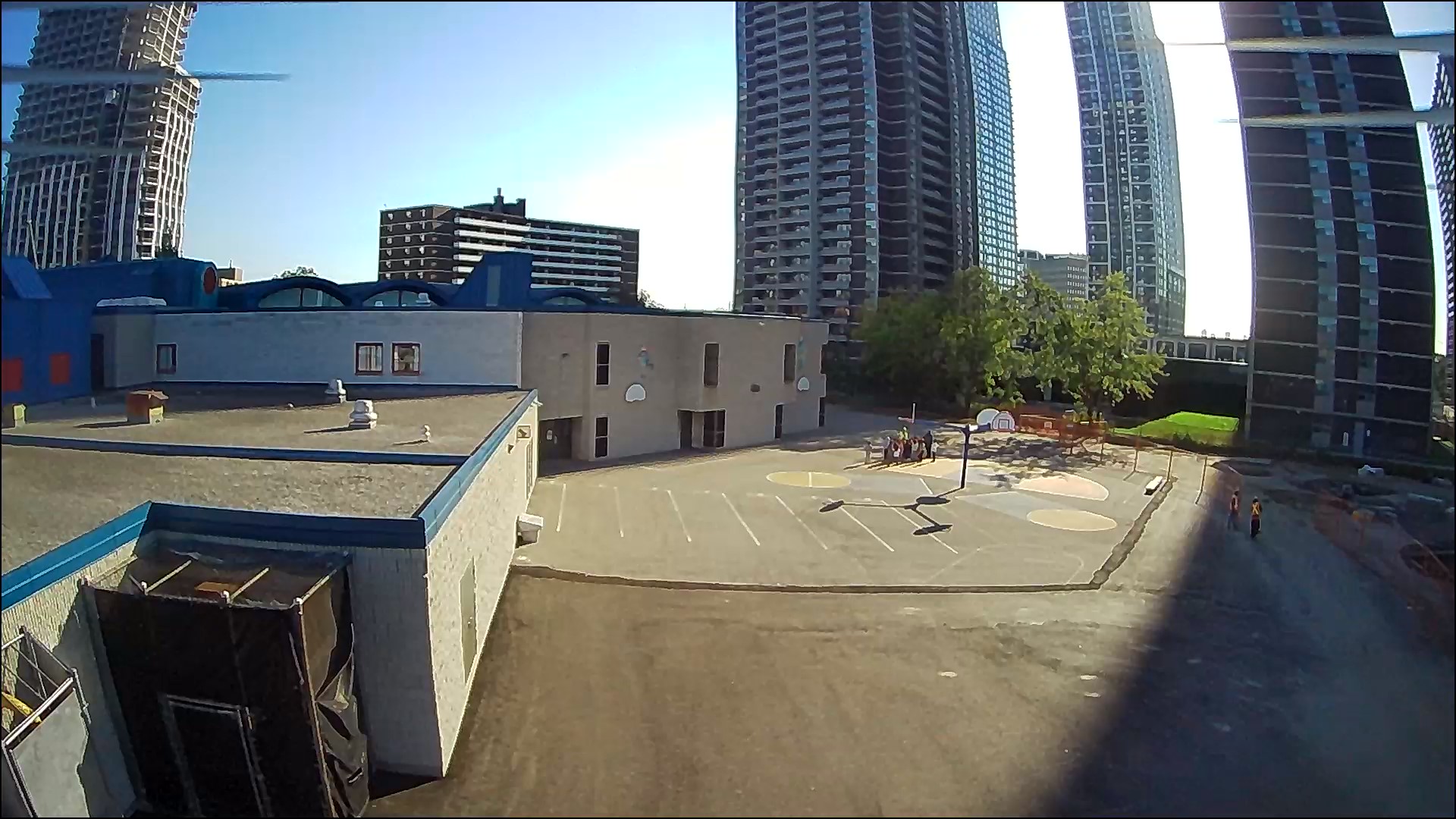 Overhead Basketball Court Open Gallery