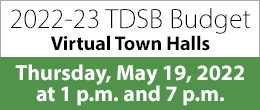TDSB Budget - Virtual Town Halls