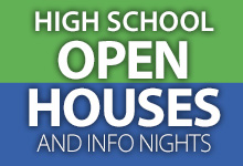 High School Open Houses and Information Nights
