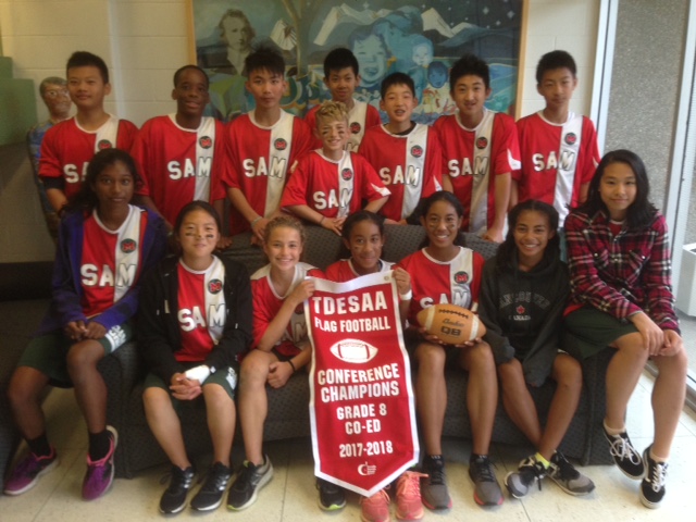 Girl's football team with 2nd place in the City of Toronto