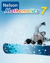Grade 7 math textbook cover