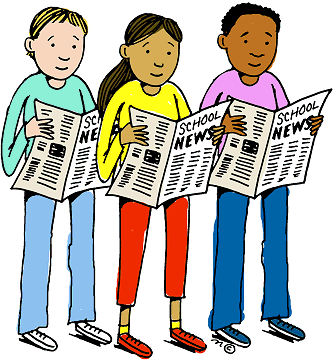 kids reading newsletter