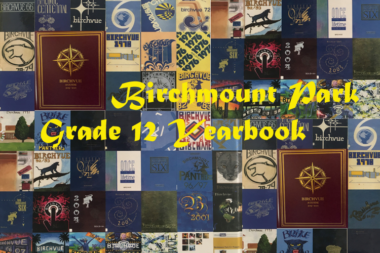 Grade 12 Virtual Yearbook Birchmount Park