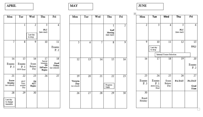 calendarQ4