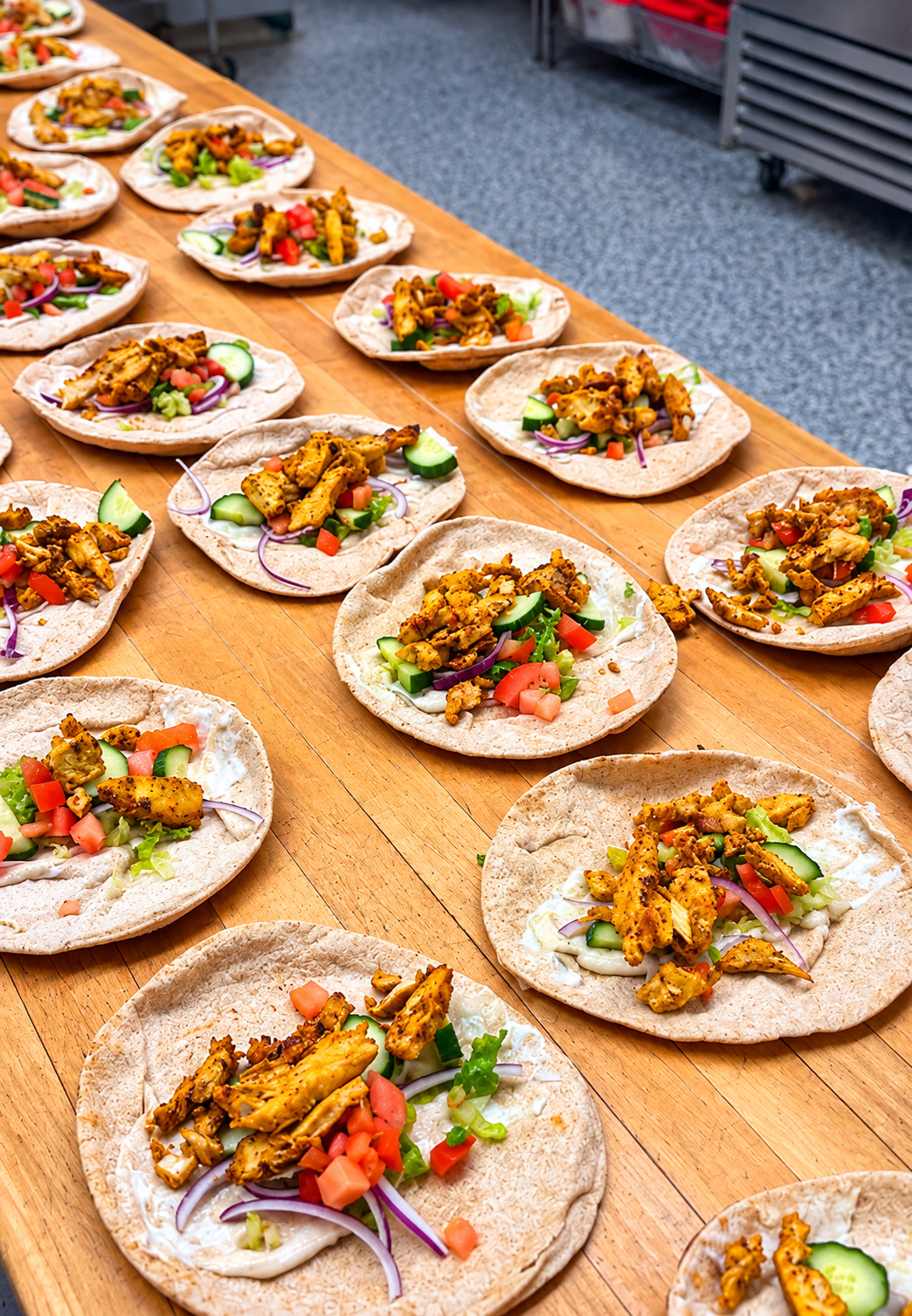 Fresh meals prepared through the CALC Food Program