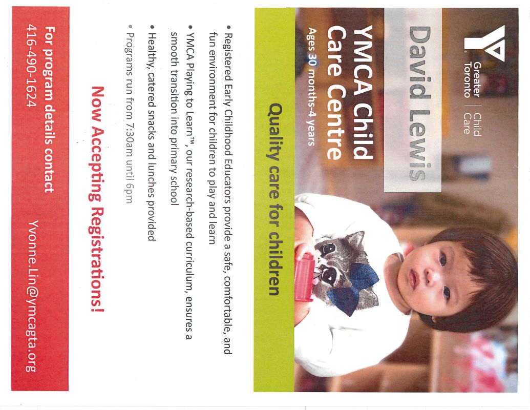 David Lewis YMCA for Preschool