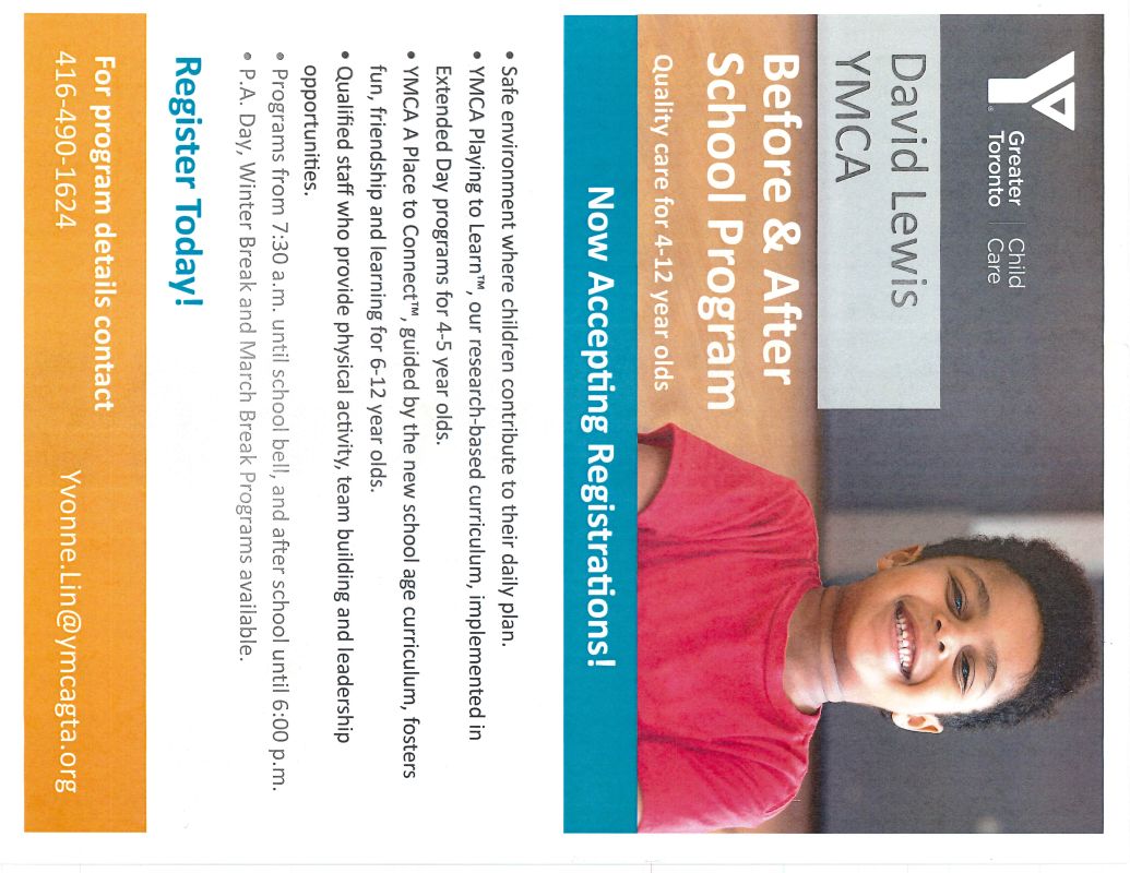 David Lewis YMCA for School Age