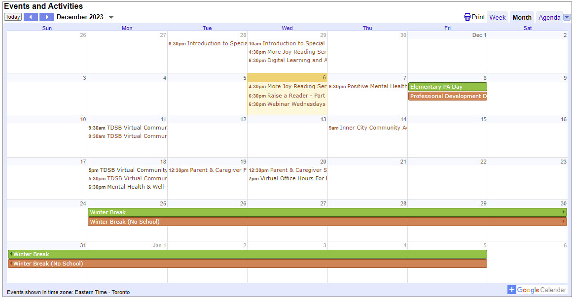 Google Calendar