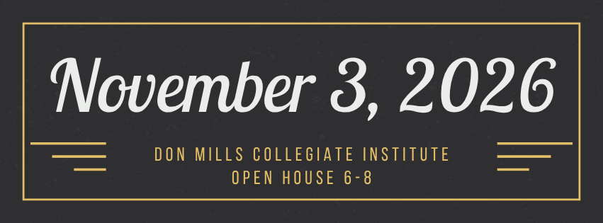 Open House Nov. 3, 2026