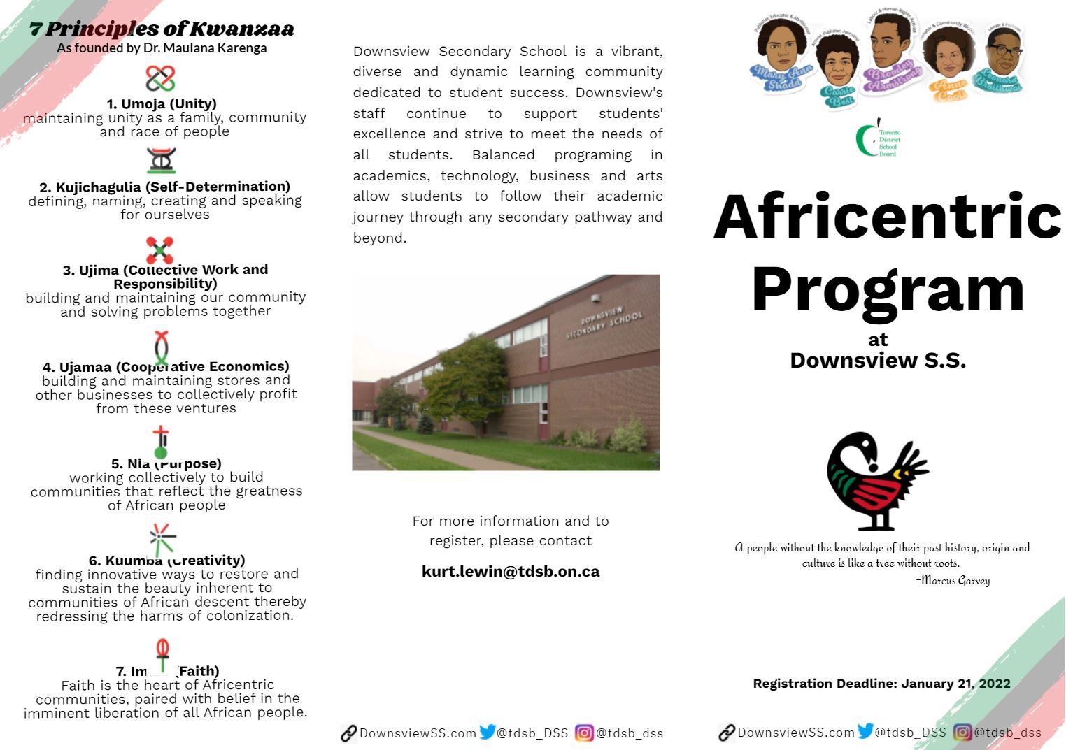 Africentric Brochure 1