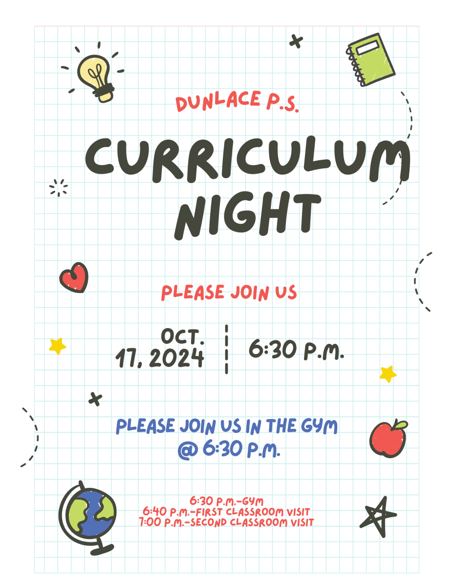 Curriculum Night flyer