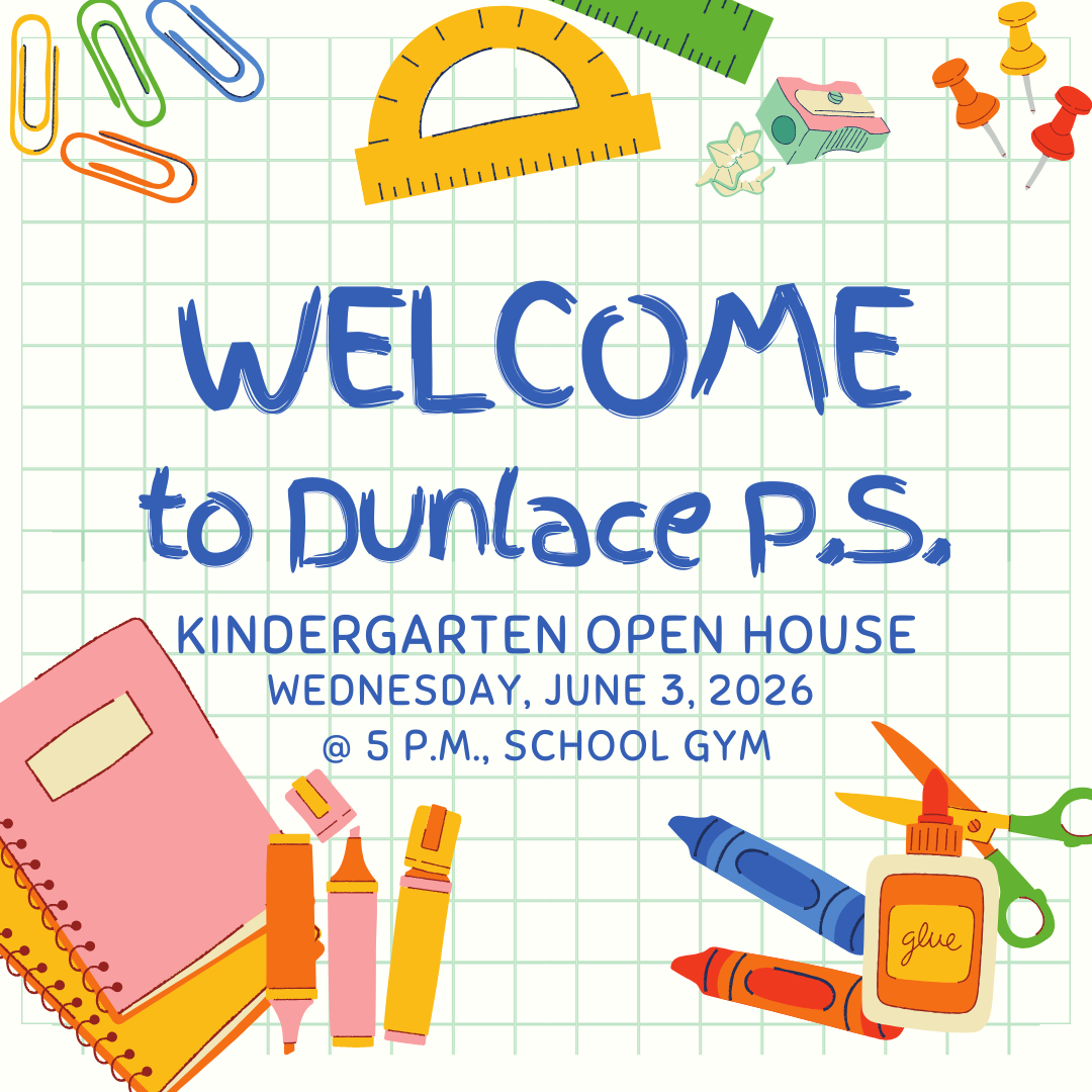 Open House poster with details
