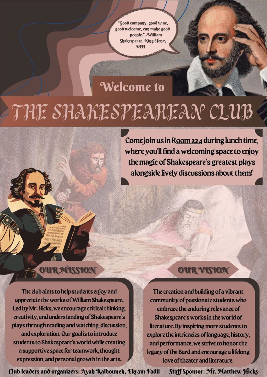 Join the Shakespearean Club!