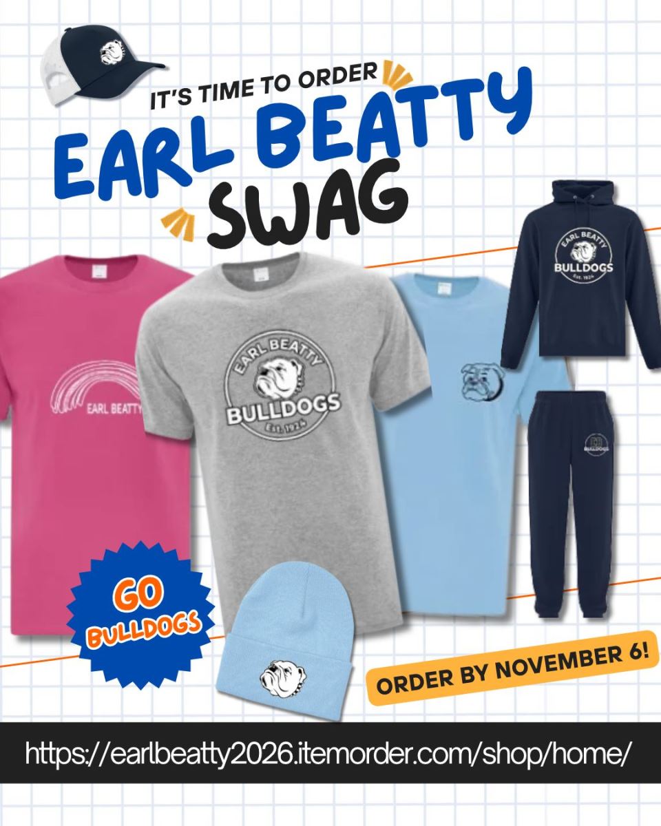 Earl Beatty Spirit Wear!