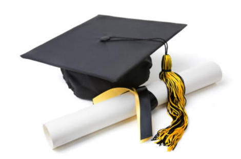 image of a cap and diploma