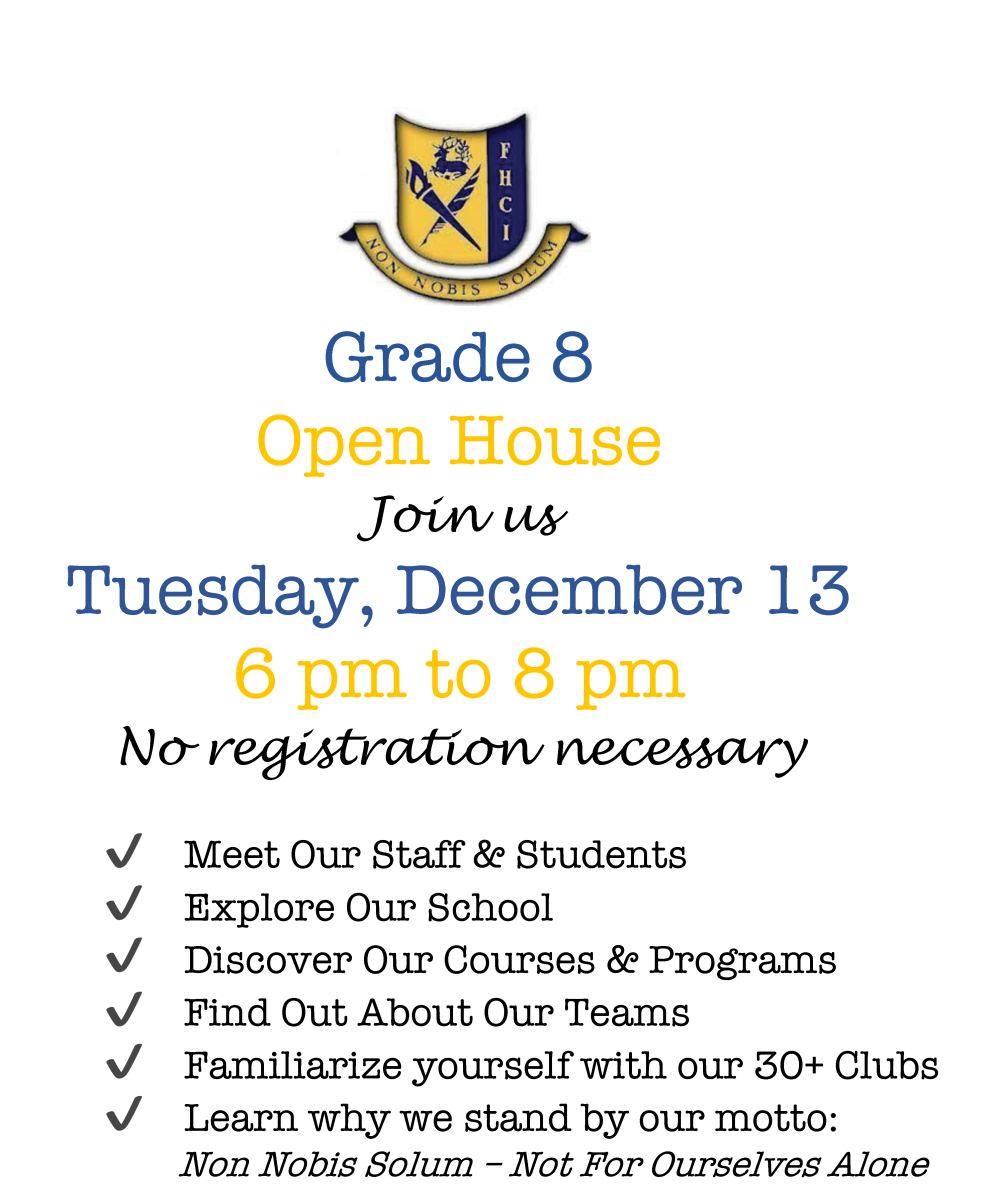 Grade 8 flyer