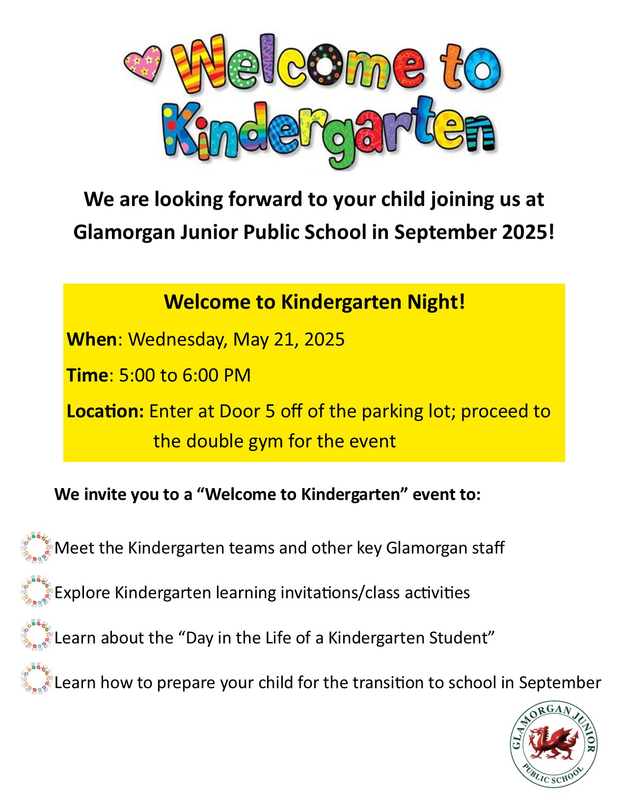 2025_Glamorgan_Welcome_to_Kindergarten