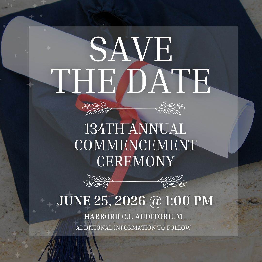 Commencement - Save the date