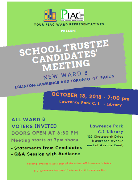 New Ward 8 All School Trustee Meeting