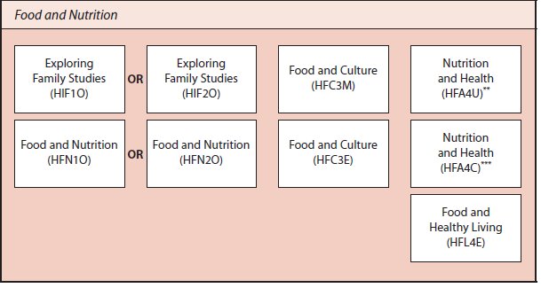 food and nutrition courses