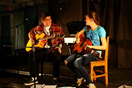 Performing at Coffee House