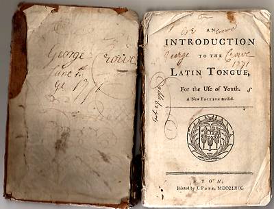 Latin book