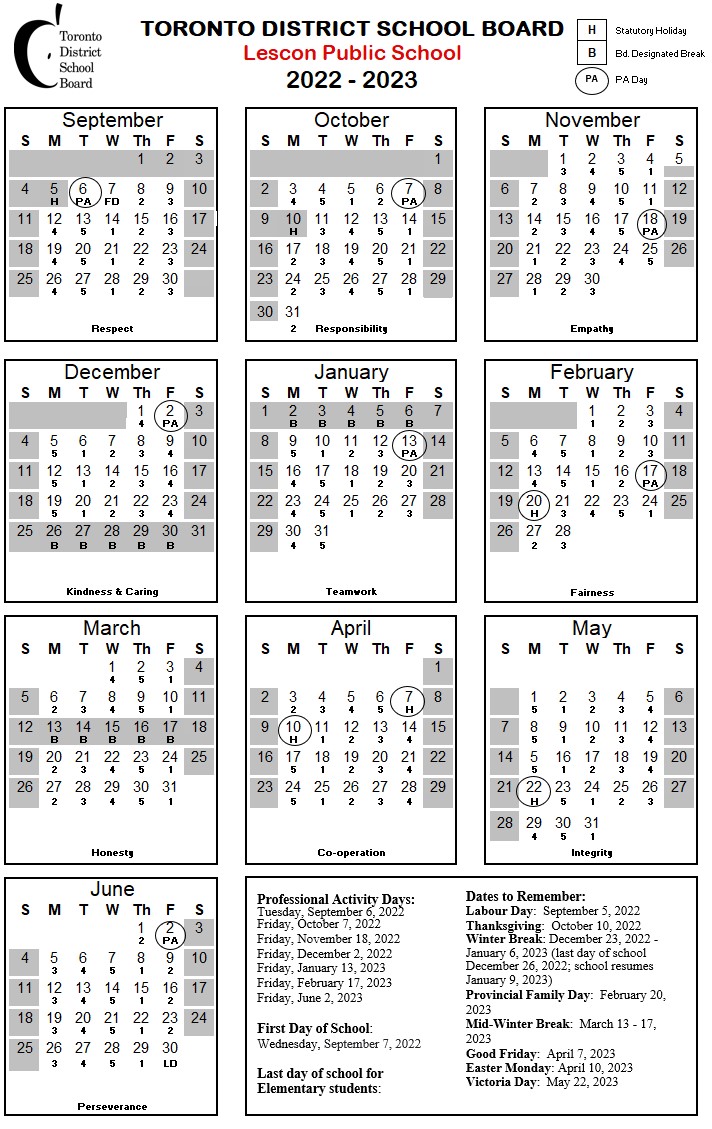 Calendar