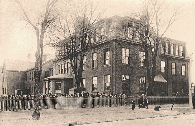 The old school was used until 1920