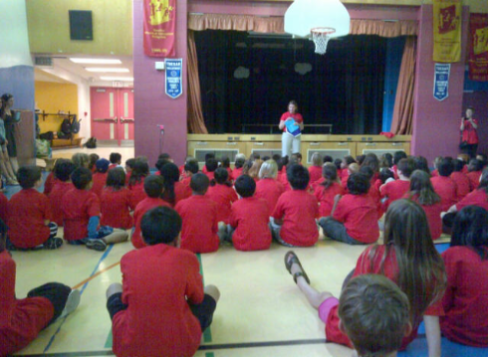 Niagara Street School gathering